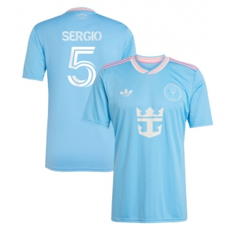 Billige Fotballdrakt Inter Miami Sergio Busquets #5 Replika Tredjedrakt 2025-26 Kortermet